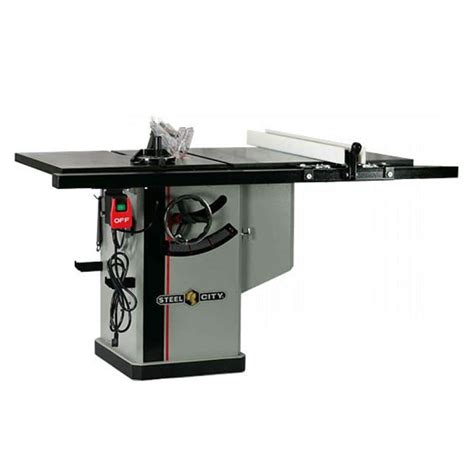 steel city 10 in granite cabinet table saw|steel city cabinet saw reviews.